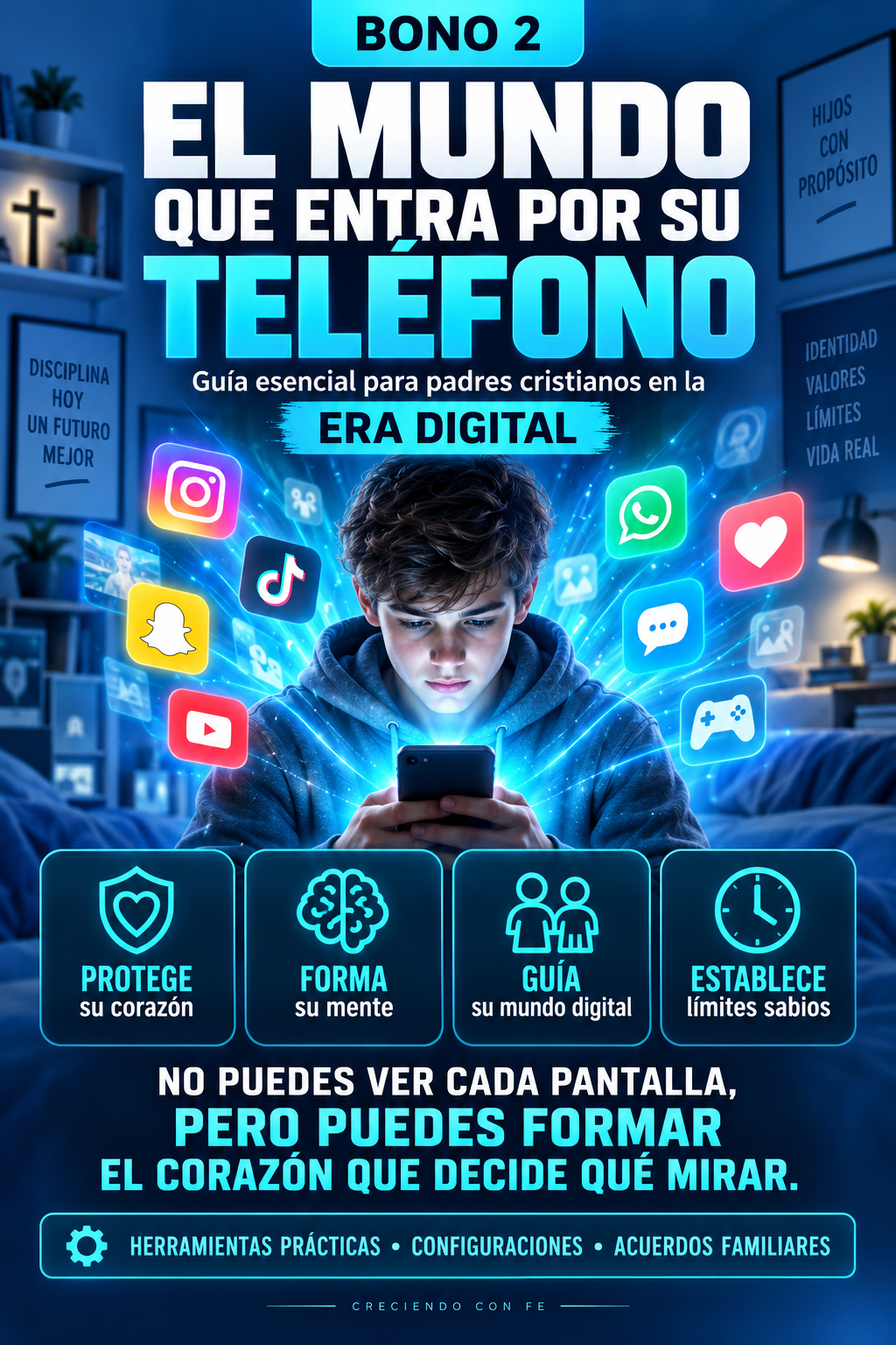 Portada del bono El mundo que entra por su teléfono